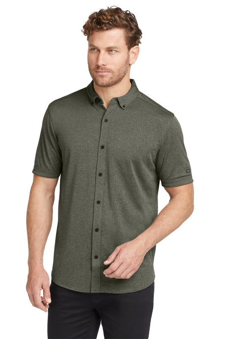 OGIO Men's    Gravitate Full-Button Polo