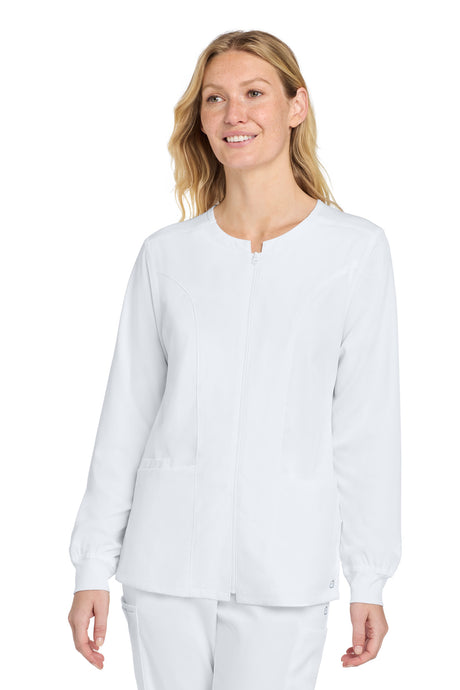 Wink Women's   Premiere Flex   Full-Zip Scrub Jacket WW4088