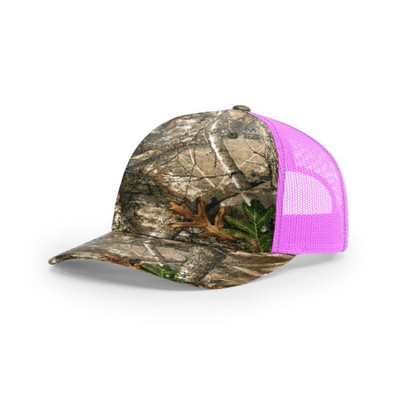 Richardson 112PFP Printed Five Panel Trucker Hat Unisex Accessories Hats & Caps