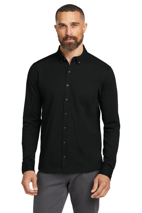 OGIO Men's     Code Stretch Long Sleeve Button-Up