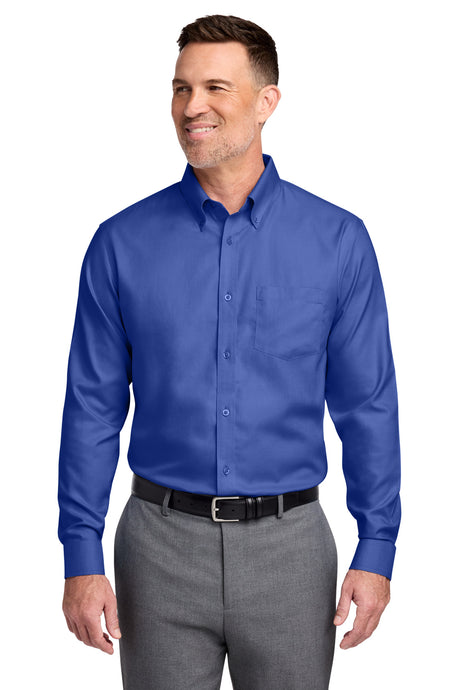 Brooks Brothers Men's   Wrinkle-Free Stretch Nailhead Shirt BB18002