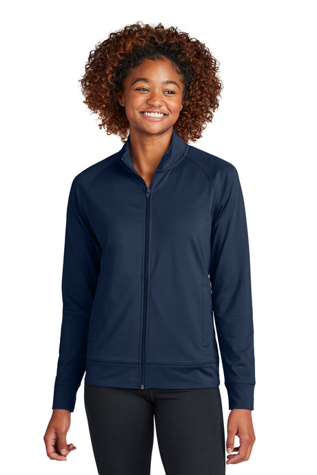 Sport-Tek Women's   Sport-Wick   Stretch Full-Zip Cadet Jacket LST857