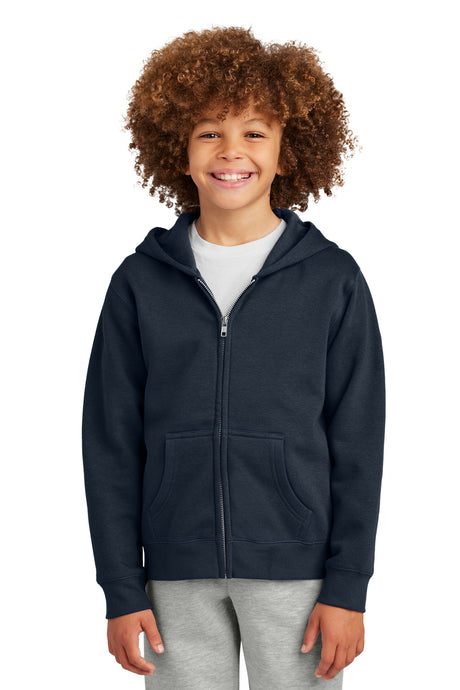 District Youth   V.I.T.   Fleece Full-Zip Hoodie DT6102Y