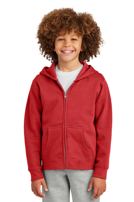 District Youth   V.I.T.   Fleece Full-Zip Hoodie DT6102Y