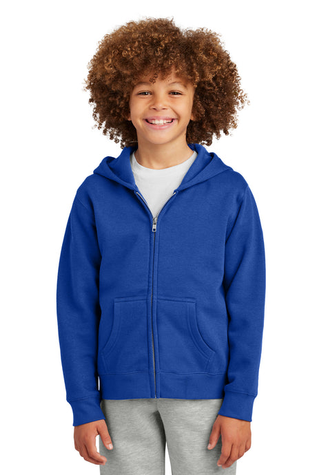 District Youth   V.I.T.   Fleece Full-Zip Hoodie DT6102Y