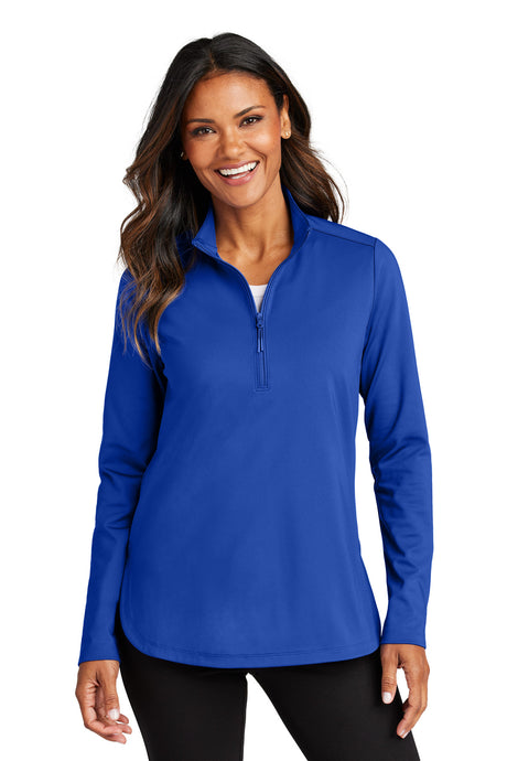 Port Authority Women's   C-FREE   Double Knit 1/4-Zip LK880