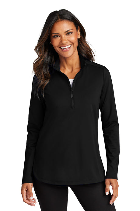 Port Authority Women's   C-FREE   Double Knit 1/4-Zip LK880