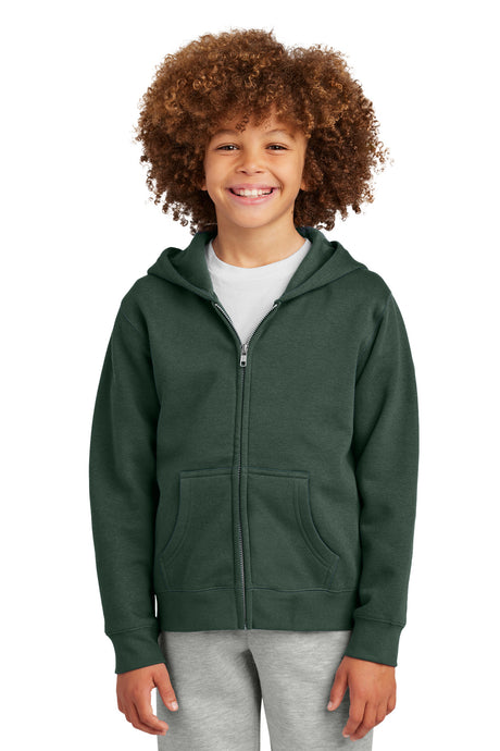 District Youth   V.I.T.   Fleece Full-Zip Hoodie DT6102Y
