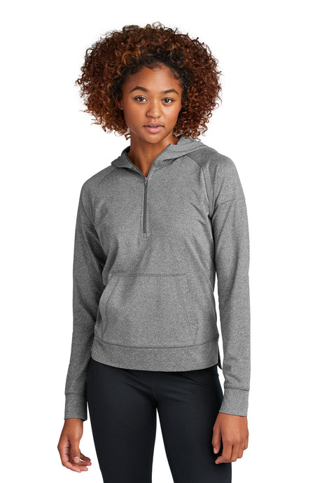 Sport-Tek Women's   Sport-Wick   Stretch 1/2-Zip Hoodie LST856