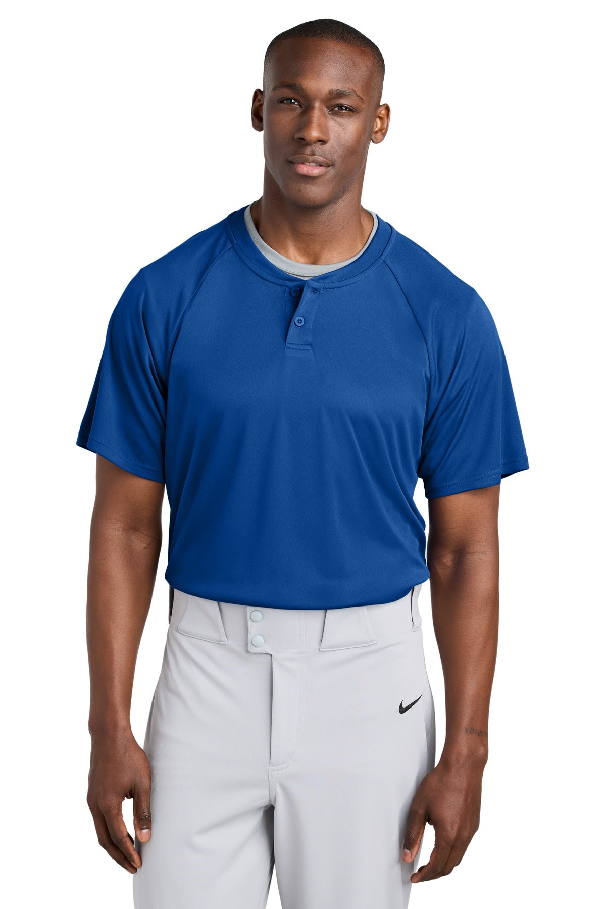 Sport-Tek Men's   PosiCharge   Competitor   2-Button Henley ST359