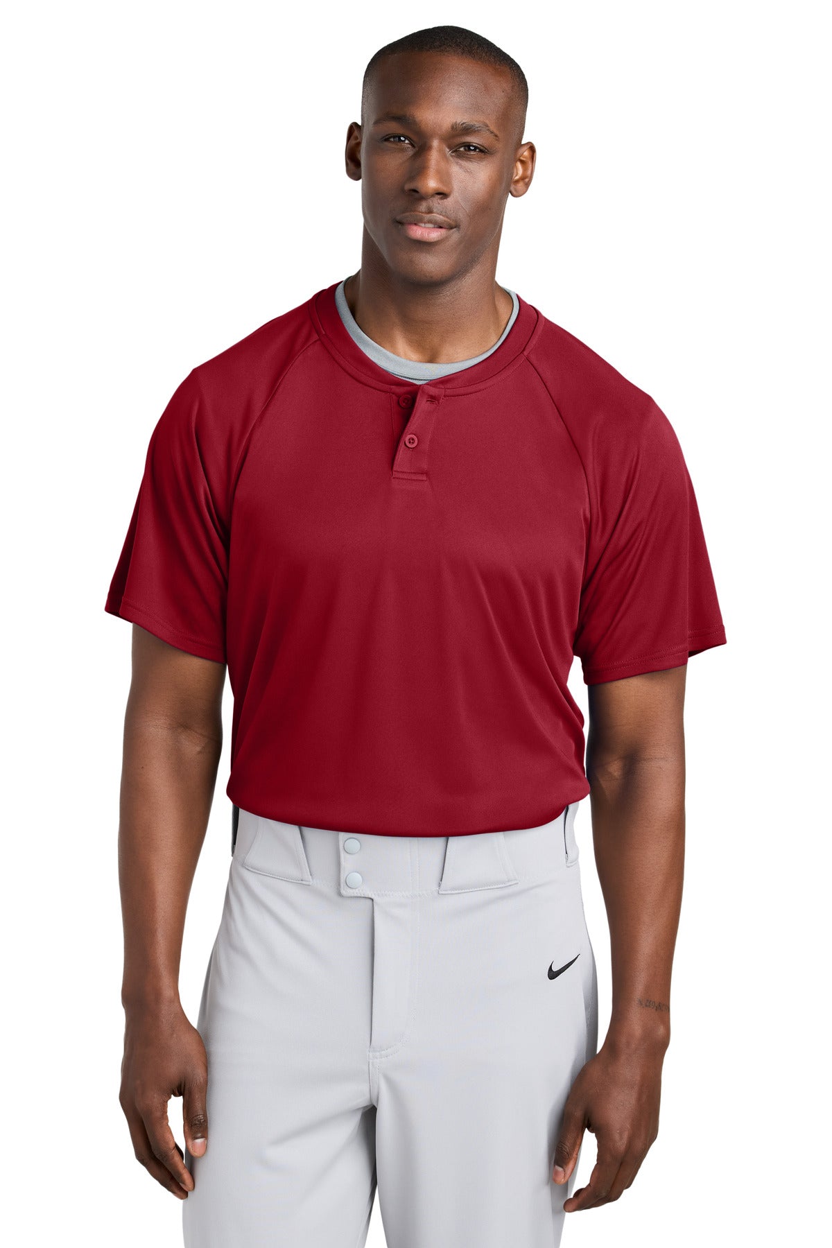 Sport-Tek Men's   PosiCharge   Competitor   2-Button Henley ST359