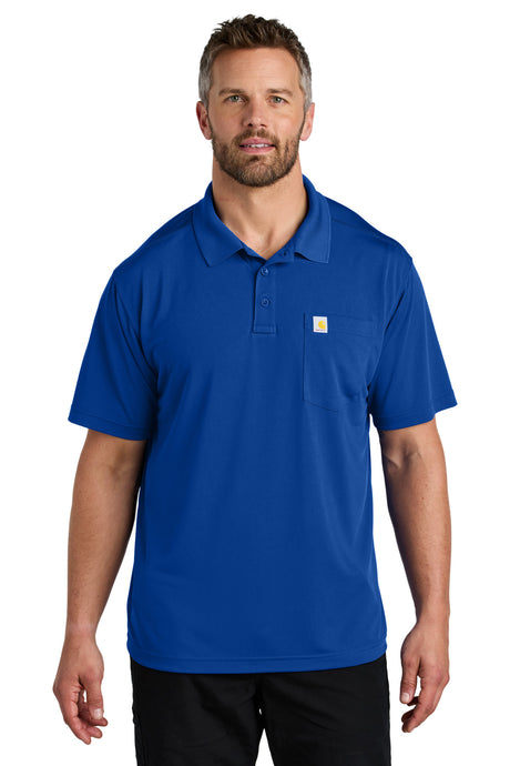 Carhartt Men's Force   Snag-Resistant Pocket Polo CT106880