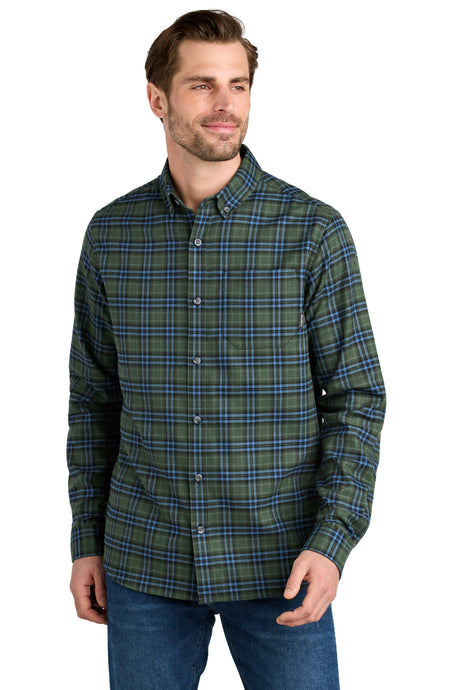 Eddie Bauer Men's   Long Sleeve Favorite Flannel Plaid Shirt EB610