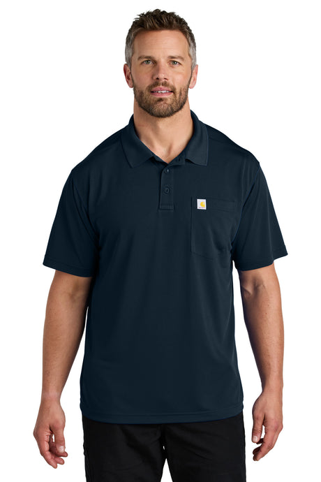 Carhartt Men's Force   Snag-Resistant Pocket Polo CT106880