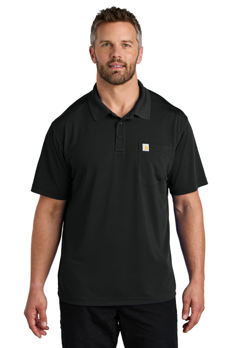 Carhartt Men's Force   Snag-Resistant Pocket Polo CT106880