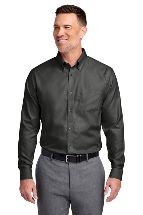 Brooks Brothers Men's   Tall Wrinkle-Free Stretch Nailhead Shirt TBB18002