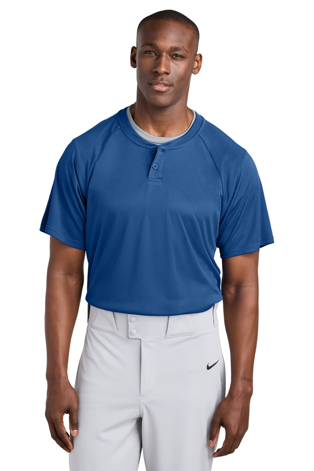 Sport-Tek Men's   PosiCharge   Competitor   2-Button Henley ST359
