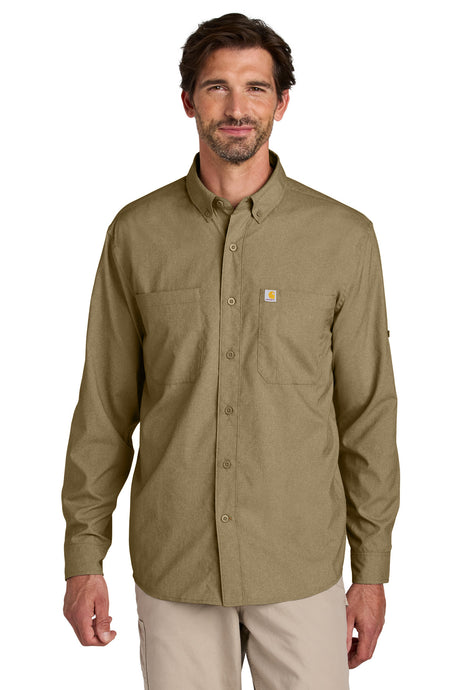 Carhartt Men's Force   Sun Defender   Long Sleeve Shirt CT107106
