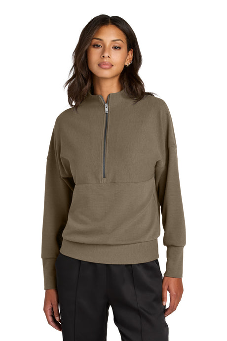 Mercer+Mettle Women's   Linear Texture 1/4-Zip MM3041