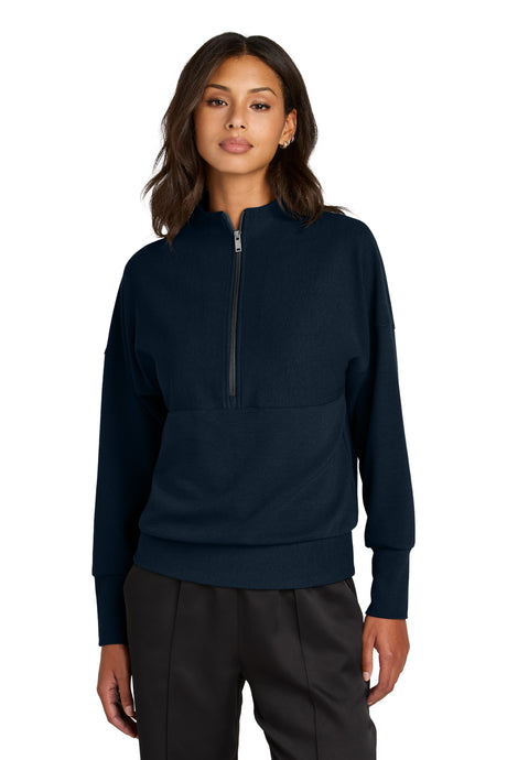 Mercer+Mettle Women's   Linear Texture 1/4-Zip MM3041