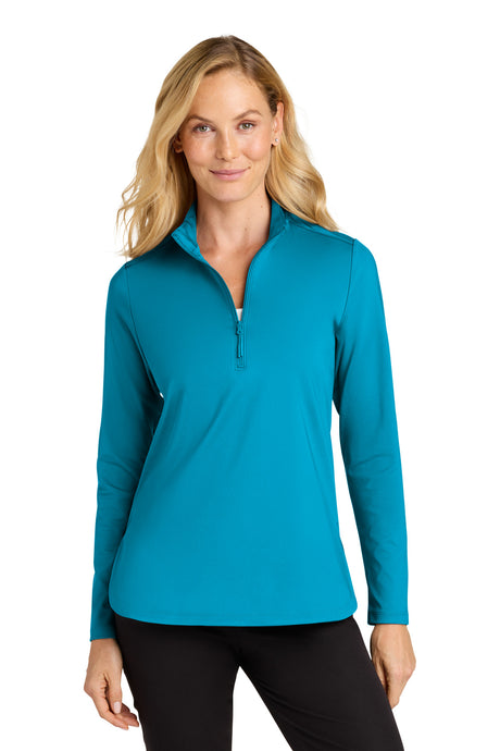 Port Authority Women's   C-FREE   Double Knit 1/4-Zip LK880