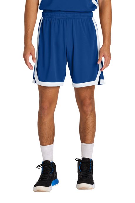 Sport-Tek Men's   Rival Basketball 7"Short ST901