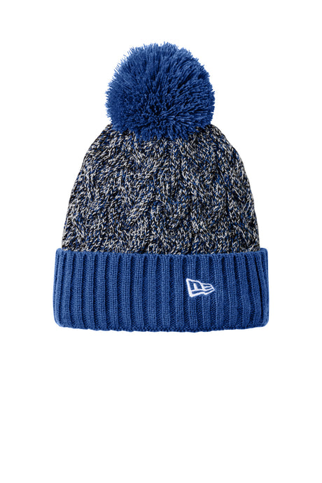 New Era Men's   Marled Knit Pom Beanie NE910