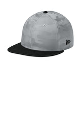 New Era     Camo Flat Bill Snapback Cap NE407