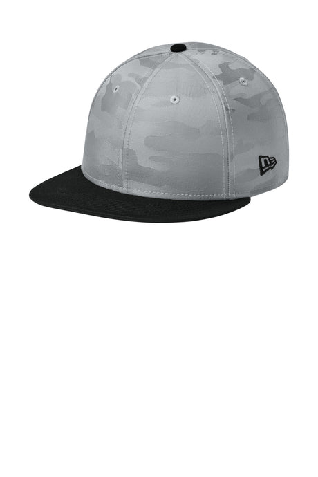 New Era     Camo Flat Bill Snapback Cap NE407
