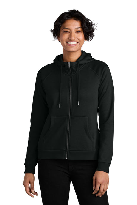 AllMade Women's   Organic CVC Fleece Full-Zip Hoodie AL5003