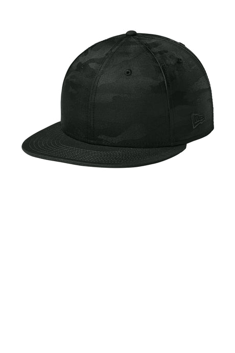 New Era     Camo Flat Bill Snapback Cap NE407