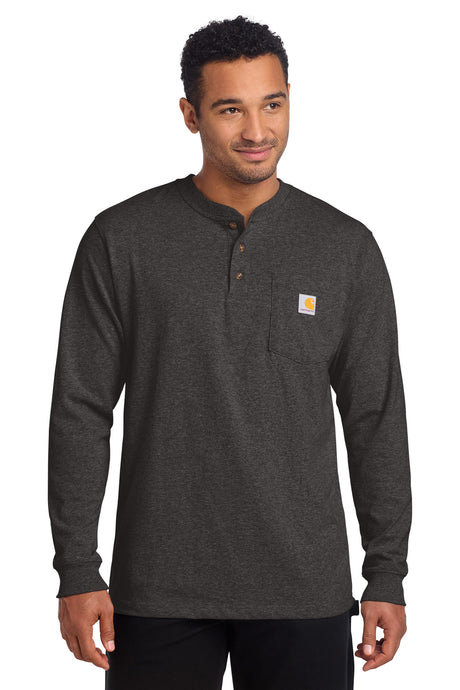 Carhartt Men's   Long Sleeve Henley T-Shirt CTK128