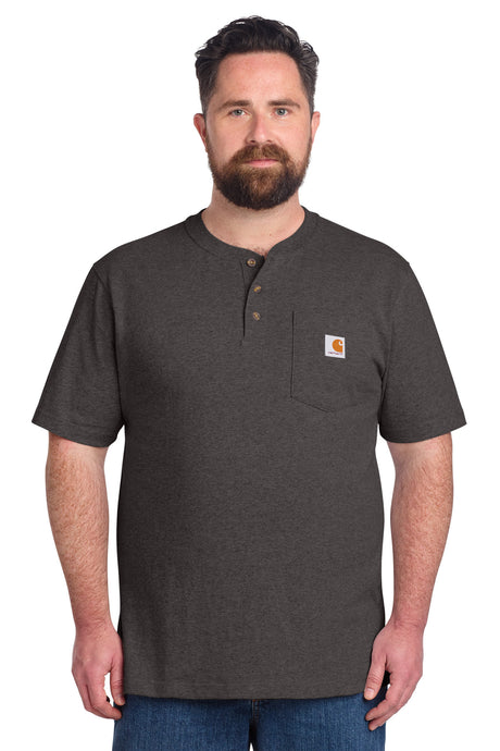Carhartt Men's   Short Sleeve Henley T-Shirt CTK84