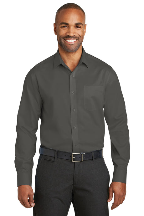 Red House Men's   Slim Fit Non-Iron Twill Shirt-1