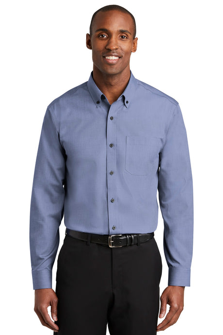 Red House Men's    Nailhead Non-Iron Shirt