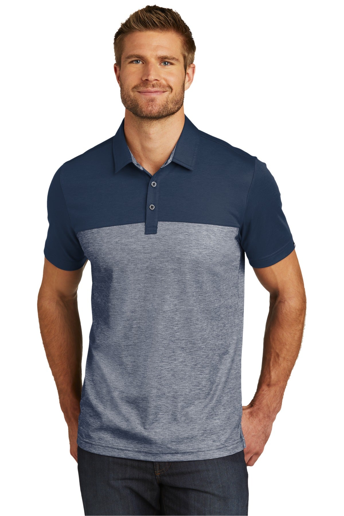 TravisMathew Men's Oceanside Blocked Polo