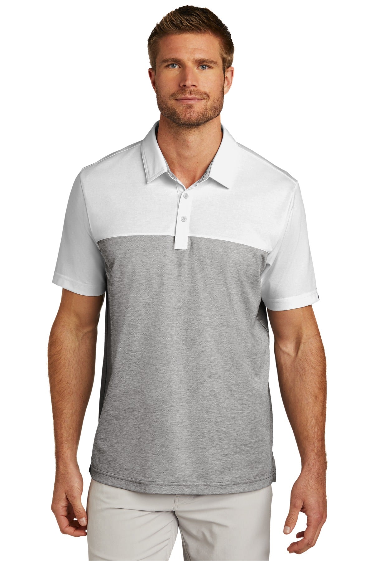 TravisMathew Men's Oceanside Blocked Polo