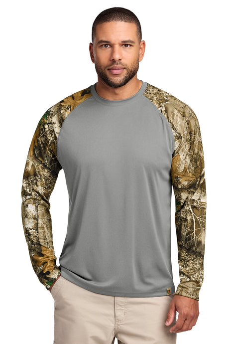 Russell Outdoors Men's   Realtree   Colorblock Performance Long Sleeve Tee RU151LS