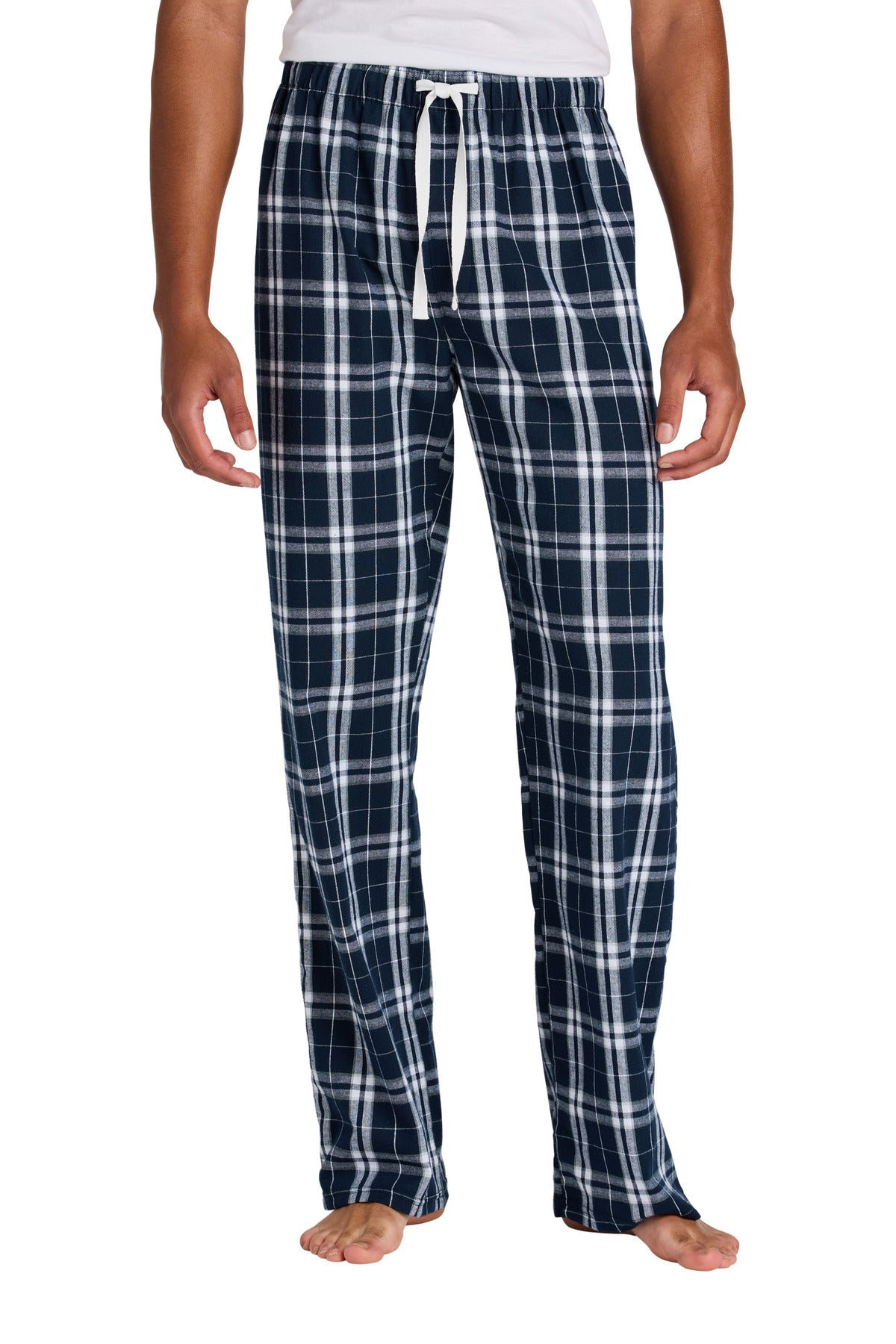 District Men's   Flannel Plaid Pant