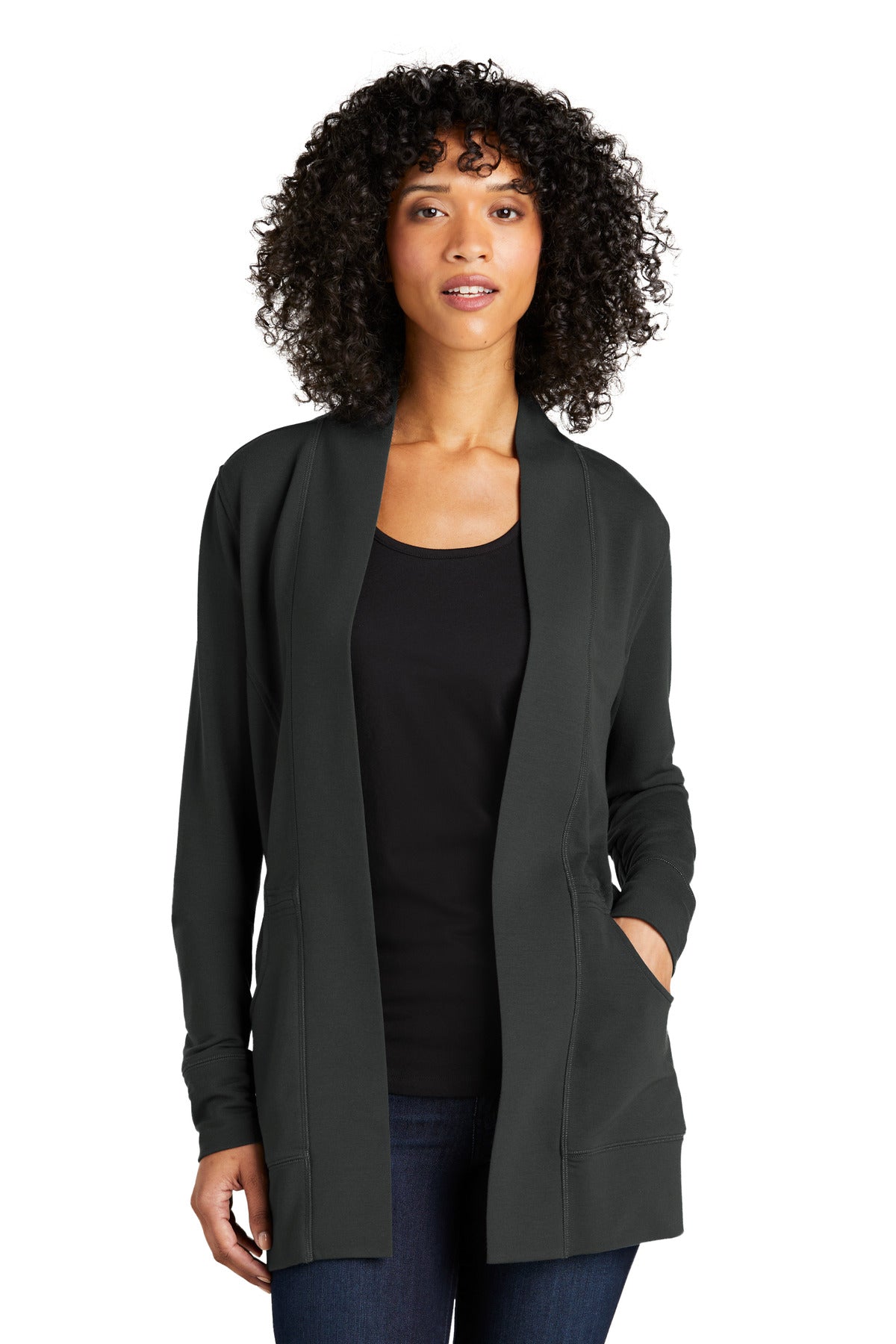 Port Authority Women's   Microterry Cardigan LK825