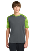 Sport-Tek Men's   CamoHex Colorblock Tee