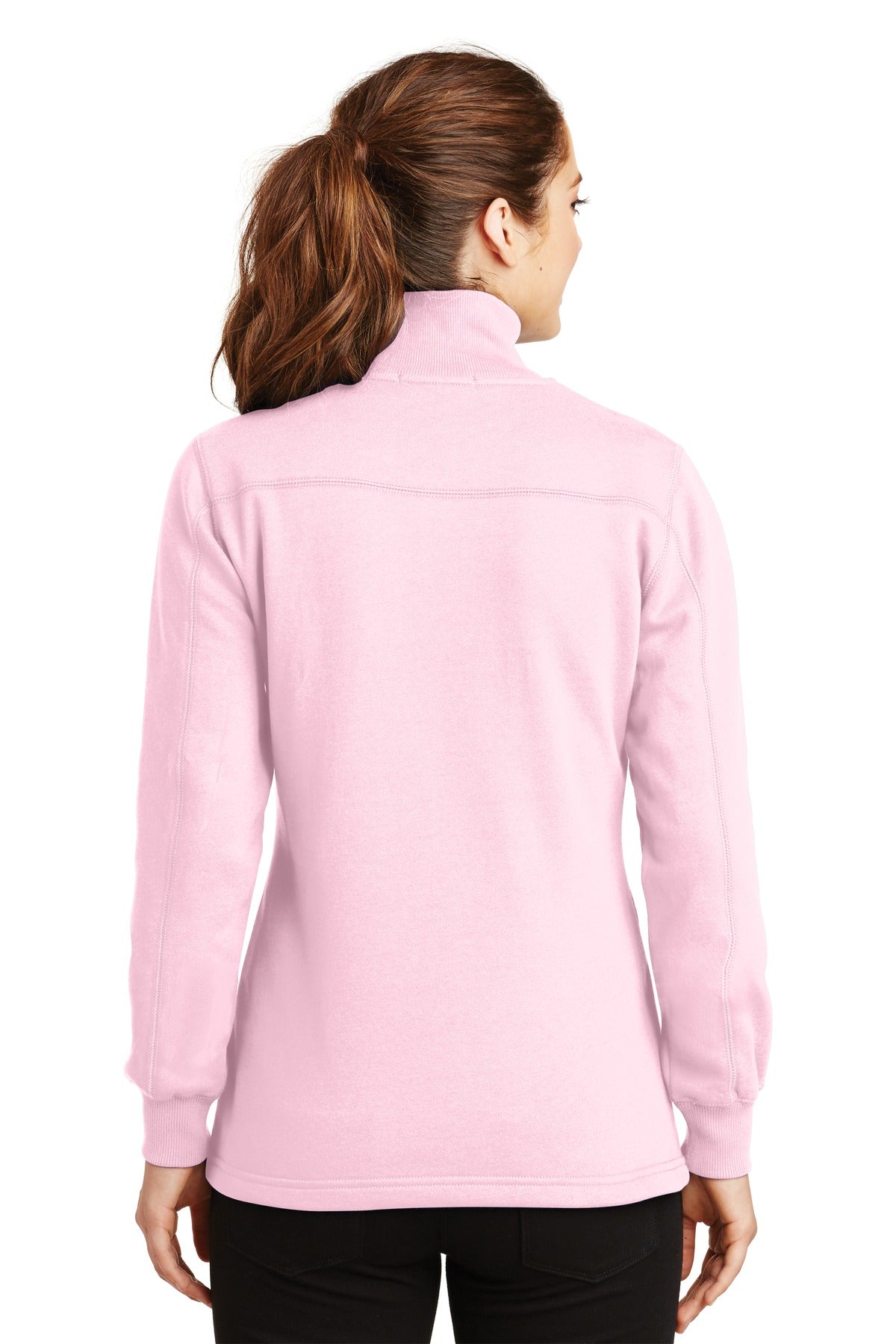 Sport-Tek Women's   1/4-Zip Sweatshirt-2