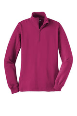 Sport-Tek Women's   1/4-Zip Sweatshirt-3