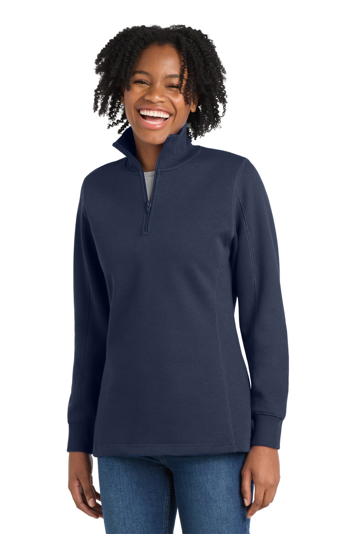 Sport-Tek Women's   1/4-Zip Sweatshirt