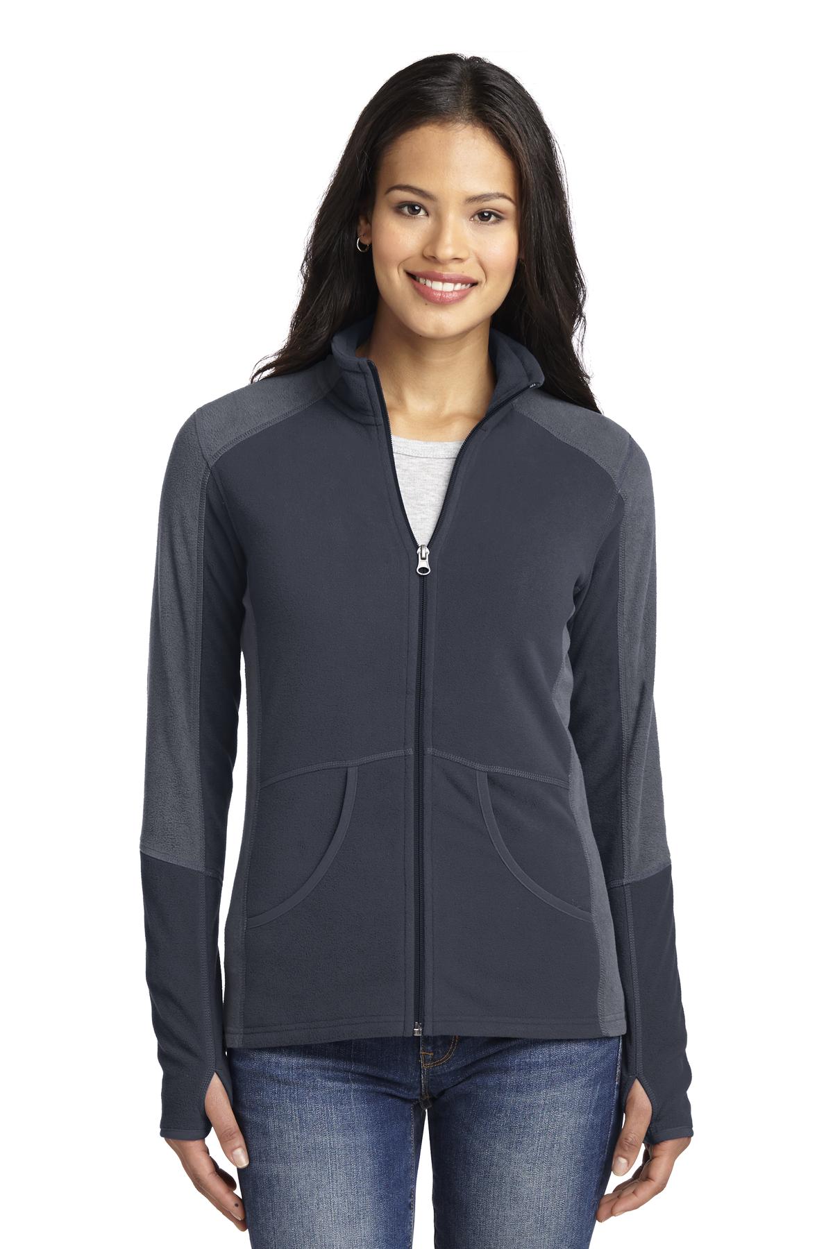 Port Authority Women's   Colorblock Microfleece Jacket