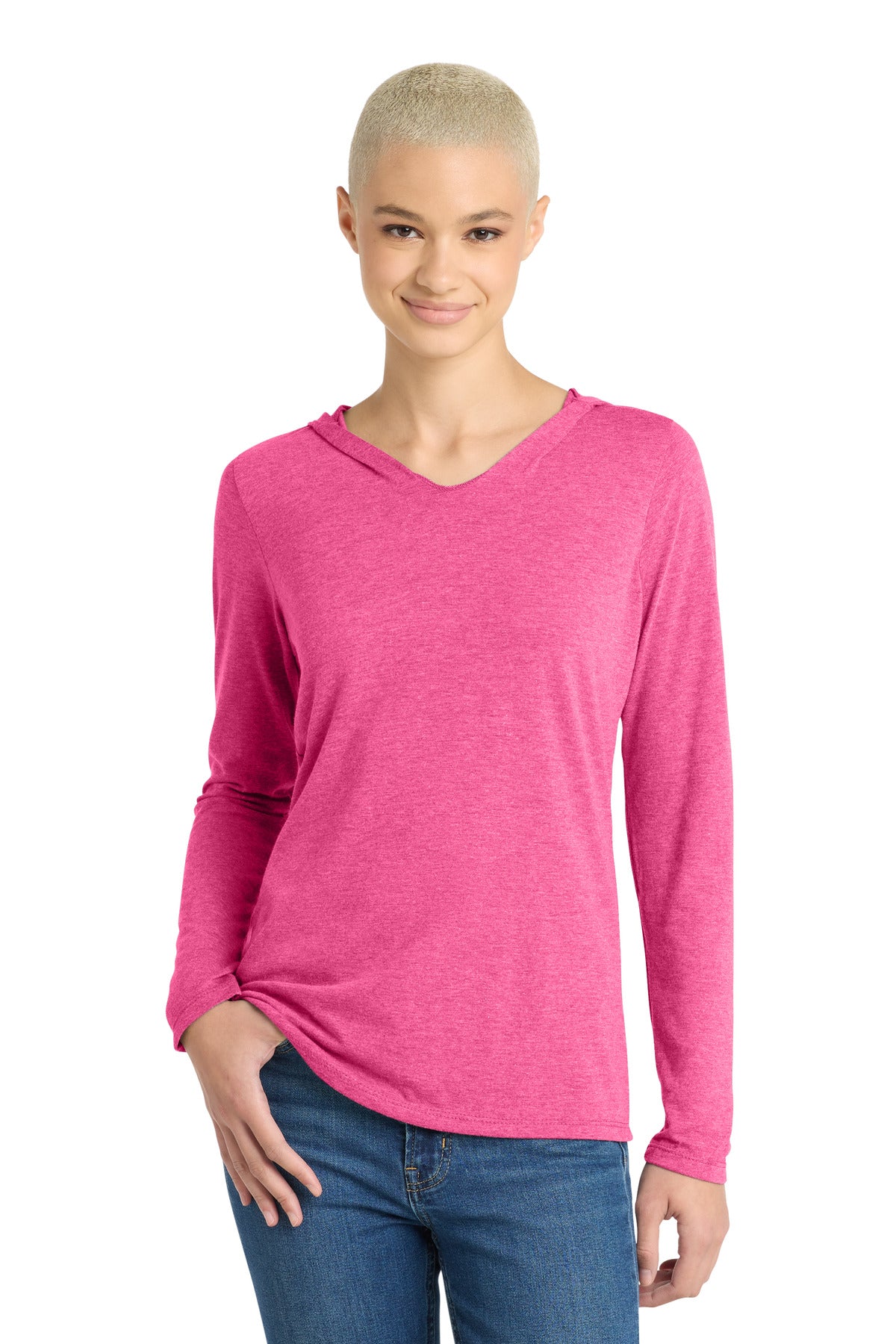 District Women's   Perfect Tri   Long Sleeve Hoodie