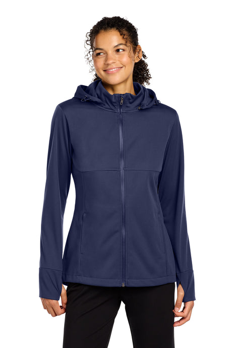 Sport-Tek Women's   Hooded Soft Shell Jacket LST980
