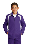 Sport-Tek Youth   Colorblock Raglan Jacket