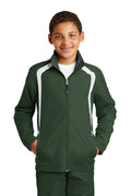 Sport-Tek Youth   Colorblock Raglan Jacket