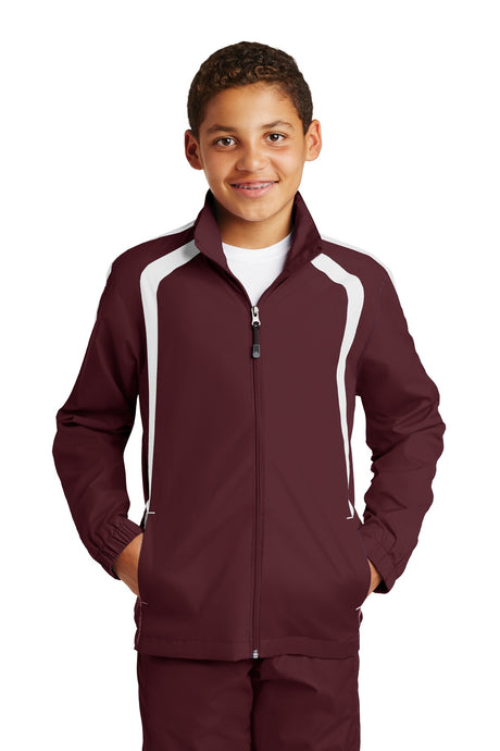 Sport-Tek Youth   Colorblock Raglan Jacket